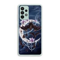 Vleermuizen Maan: Samsung Galaxy A52s 5G Transparant Hoesje