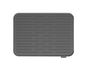 Brabantia sinkside siliconen afdruipmat dark grey
