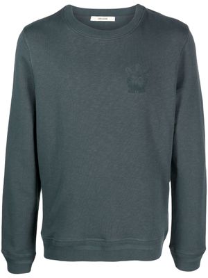 Zadig&Voltaire sweat Skull Bones en coton - Vert