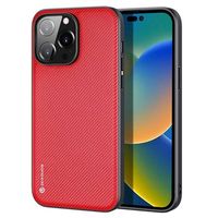 Dux Ducis Fino iPhone 14 Pro Max Hybrid Case - Rood - thumbnail