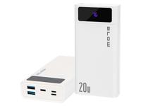 Power Bank 20000mAh QC+PD 20W + lightning PB20E