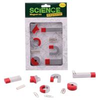 Science explorer magnetenset met accessoires 13 delig - Wetenschap speelgoed voor kinderen - thumbnail