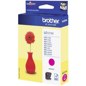 Brother LC-121M inktcartridge 1 stuk(s) Origineel Magenta