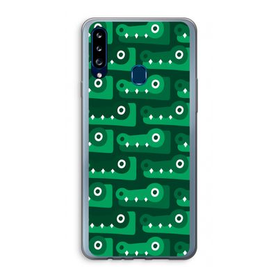 Crocs: Samsung Galaxy A20s Transparant Hoesje