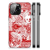 Telefoonhoesje iPhone 14 Pro Max Angel Skull Rood