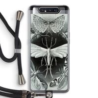Haeckel Tineida: Samsung Galaxy A80 Transparant Hoesje met koord