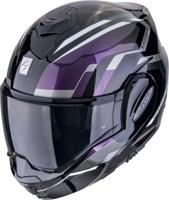 SCORPION EXO-Tech Evo Furio, Systeemhelm, Zwart-Kameleon