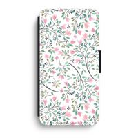 Sierlijke bloemen: iPhone XR Flip Hoesje