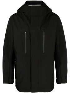 Norse Projects veste imperméable Arktisk à capuche - Noir