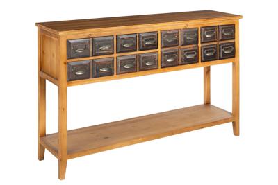 Console HERITAGE 125cm grenenhout nature - 44480