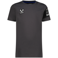 Vingino x Messi Jumal T-Shirt Kids Donkergrijs - Maat 116 - Kleur: Donkergrijs | Soccerfanshop - thumbnail