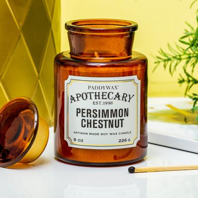Apothecary geurkaars - Persimmon & Chestnut Apothecary geurkaars - Persimmon & Chestnut