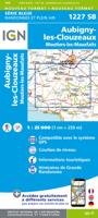 Wandelkaart - Topografische kaart 1227 SB - Serie Bleue Aubigny-les-Clouzeaux | IGN - Institut Géographique National