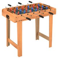 vidaXL Voetbaltafel mini 69x37x62 cm esdoorn