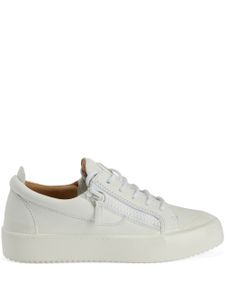 Giuseppe Zanotti baskets Gail Match en cuir - Blanc