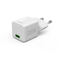 Hama USB-oplader 25 W Binnen, Thuis Aantal uitgangen: 1 x USB-C bus (Power Delivery) USB Power Delivery (USB-PD)