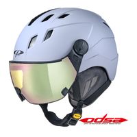CP Corao+ skihelm wit met meekleurend & polariserend vizier (3 Keuzes) - zeer veilig CP Corao+ skihelm wit met meekleurend & polariserend vizier (3 Keuzes) - zeer veilig