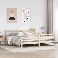Bedframe zonder matras massief grenenhout 180x200 cm