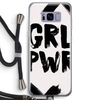 Girl Power #2: Samsung Galaxy S8 Transparant Hoesje met koord Girl Power #2: Samsung Galaxy S8 Transparant Hoesje met koord