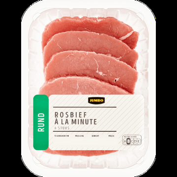 Jumbo Rosbief a la Minute Rund 4 Stuks