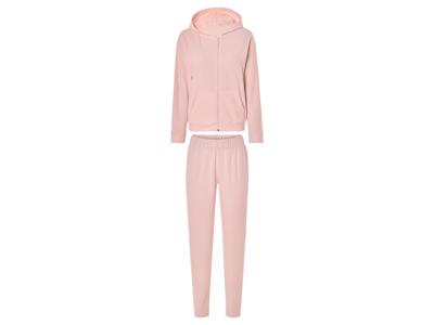 esmara Dames fleece huispak (L (44/46), Lichtroze)