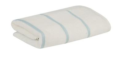 Carl Ross Carl Ross Saunahanddoek 18300 Offwhite/Ocean Blue 70x200