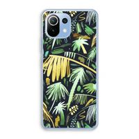 Tropical Palms Dark: Xiaomi Mi 11 Lite Transparant Hoesje