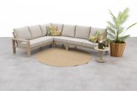 Verano lounge hoekbank (4-delig) - Latte Verano lounge hoekbank (4-delig) - Latte