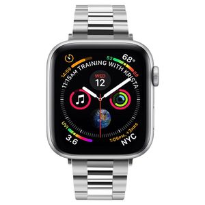 Spigen Modern Fit Apple Watch 9/8/SE (2022)/7/SE/6/5/4/3/2/1 Bandje - 41mm/40mm/38mm - Zilver