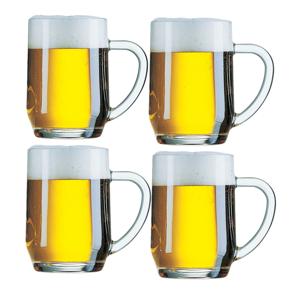 Arcoroc Bierglas - Set van 6x stuks - bierglazen - bierpullen - 560 ml - hardglas