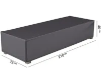 AeroCover ligbedhoes 210x75x40cm