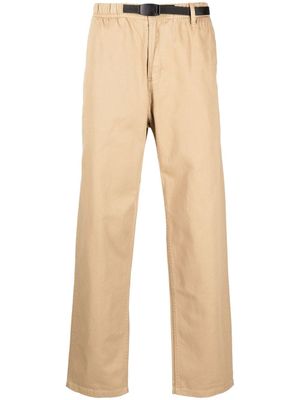 Gramicci pantalon droit à taille ceinturée - Tons neutres