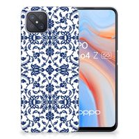 OPPO Reno4 Z | A92s TPU Case Flower Blue - thumbnail