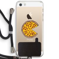 You Complete Me #2: iPhone 5 / 5S / SE Transparant Hoesje met koord
