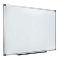 Nobo Classic Steel Whiteboard (1200x900), staal met aluminium lijst, magnetisch, in retailverpakking - thumbnail