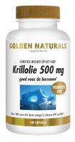 Golden Naturals Krillolie 500mg Capsules - thumbnail