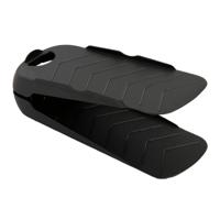 Plasticforte Schoenenopbergers - zwart - kunststof - 1x voor een paar schoenen - 28 cm Plasticforte Schoenenopbergers - zwart - kunststof - 1x voor een paar schoenen - 28 cm