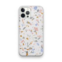 Terrazzo N°8: iPhone 12 Pro Transparant Hoesje