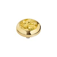 Melano Vivid Season CZ steentje Desert Peach Goud
