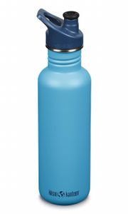 Klean Kanteen Classic Drinkfles met sportdop 800 ml Donkerblauw