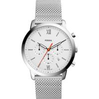 Fossil Heren neutra chrono quartz roestvrij staal casual FS5382