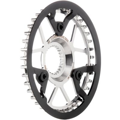 Gates tandwiel CDX 39T pinion met beschermrand rvs