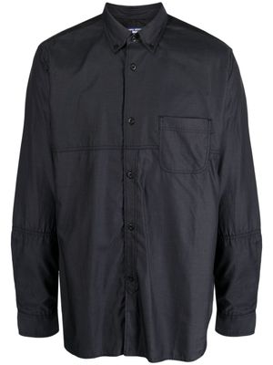 Junya Watanabe MAN chemise en coton à manches longues - Noir