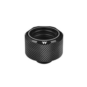 Thermaltake Pacific C-PRO G1/4 PETG Tube 16mm OD Compression - Black (6-Pack Fittings) Waterkoelingfitting