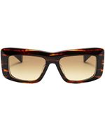 Balmain Eyewear lunettes de soleil Envie à monture rectangulaire - Marron - thumbnail