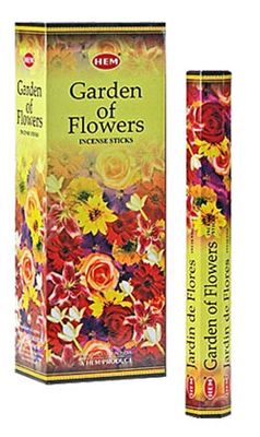 HEM Wierook Garden of Flowers (6 pakjes)