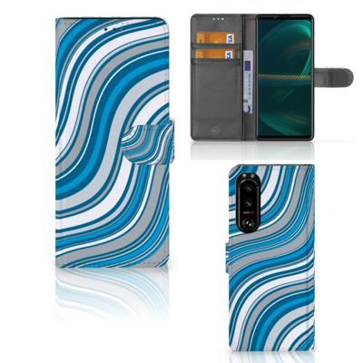 Sony Xperia 5III | Telefoon Hoesje | Waves Blue