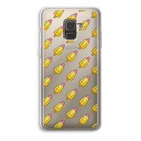 Waterijsjes: Samsung Galaxy A8 (2018) Transparant Hoesje