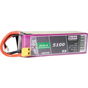 Hacker LiPo accupack 18.5 V 5100 mAh Aantal cellen: 5 20 C Softcase XT60