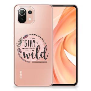 Xiaomi Mi 11 Lite | 11 Lite 5G NE Telefoonhoesje met Naam Boho Stay Wild